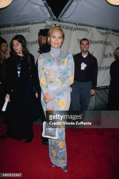 Tia Carrere attends the 1998 VH1 Fashion Awards held at Madison Square Garden in New York City, New York, United States, 23rd October 1998.
