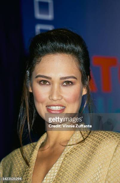 Tia Carrere during 1994 ShoWest in Las Vegas, Nevada, United States, 7th September 1994.