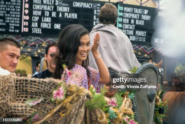 Tia Carrere during 'Kull The Conqueror' Day Premiere at Cineplex Odeon Universal Studios Cinema in Universal City, California, United States, 16th...