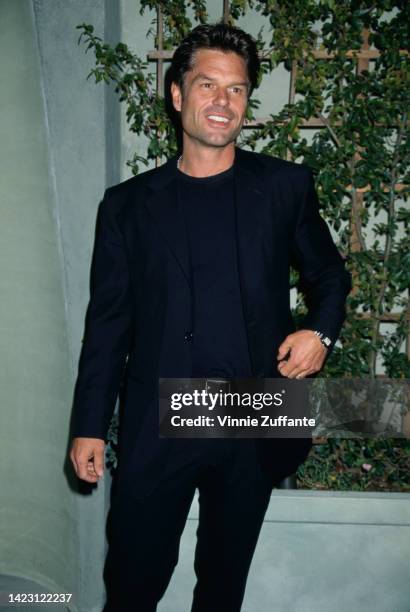 Harry Hamlin attend a premiere of 'Allie and Me' at Mann Festival Theater, Westwood, California, United States, 17th October 1997.