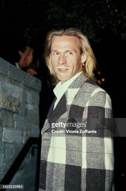Dennis Christopher attends the opening of 'Joy Ride: The True Story of Grandma Moses' at the Westwood Playhouse in Westwood, California, United...