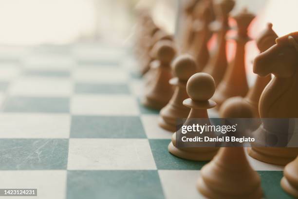 Chess setup hi-res stock photography and images - Alamy