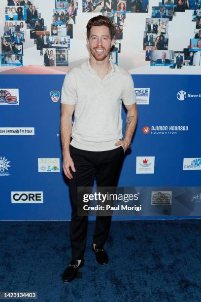 Shaun White attends the annual charity day hosted by Cantor Fitzgerald and The Cantor Fitzgerald Relief Fund on September 12, 2022 in New York City.