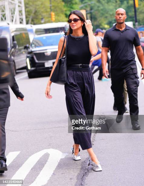 Kendall Jenner is seen on September 12, 2022 in New York City.