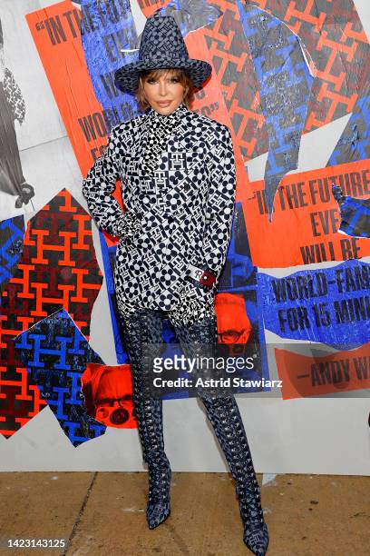 Lisa Rinna attends Tommy Factory New York Fall 2022 at Skyline Drive-In on September 11, 2022 in Brooklyn, New York.