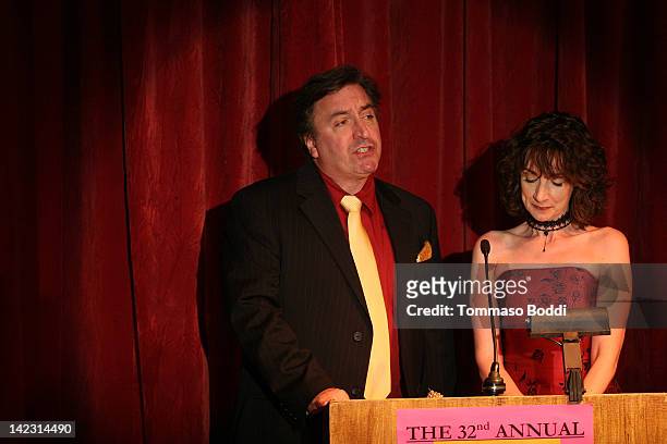 Glenn Simon and Kelie McIver attend the 32nd Annual RAZZIE Awards on April 1, 2012 in Santa Monica, California.