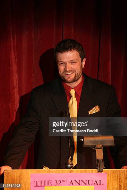 Actor Allen Rueckert attends the 32nd Annual RAZZIE Awards on April 1, 2012 in Santa Monica, California.