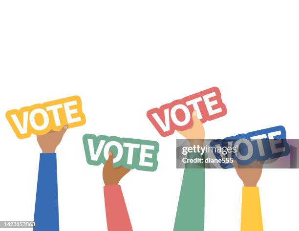 Traditional Voting Graphics 360 People Voting Clip Art High Res Illustrations - Getty Images