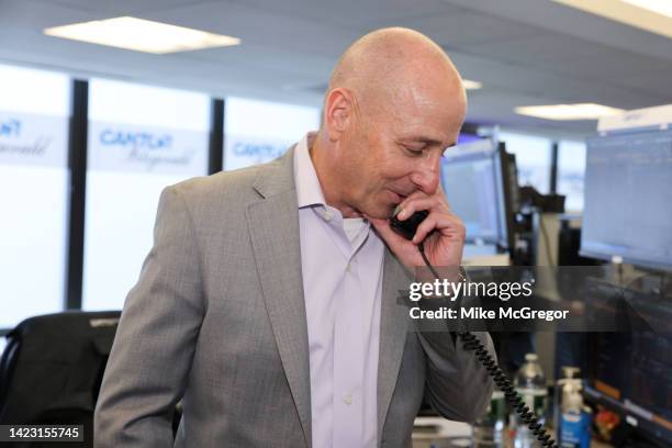 Brian Cashman attends the annual charity day hosted by Cantor Fitzgerald and The Cantor Fitzgerald Relief Fund on September 12, 2022 in New York City.