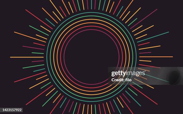 burst abstract blast lines background - civil rights stock illustrations