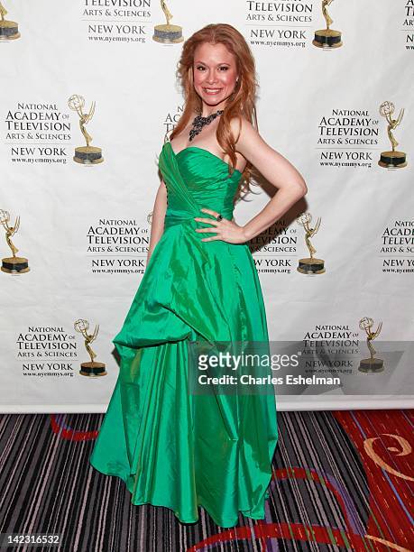 Executive Director Jacqueline Gonzalez attends the 55th Annual New York Emmy Awards gala at the Marriott Marquis Times Square on April 1, 2012 in New...