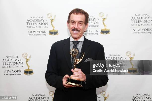 Arnold Diaz attends the 55th Annual New York Emmy Awards gala at the Marriott Marquis Times Square on April 1, 2012 in New York City.