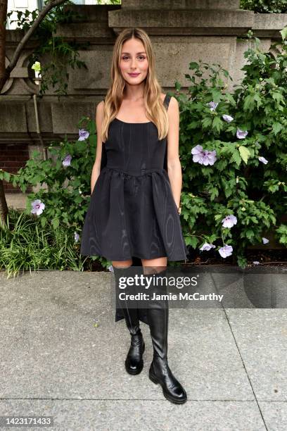 Olivia Palermo attends the LoveShackFancy presentation during September 2022 New York Fashion Week: The Shows at Cooper Hewitt, Smithsonian Design...