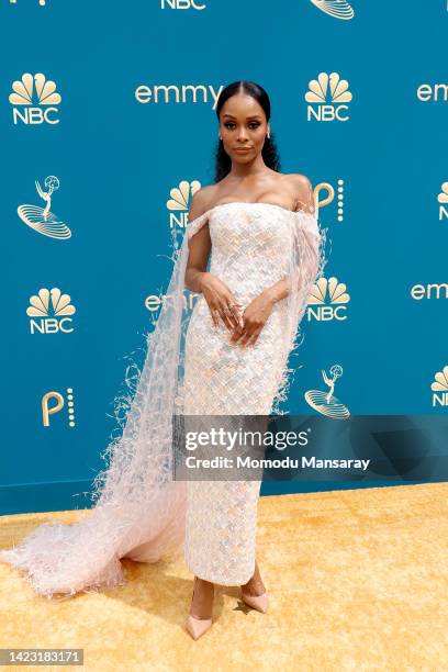 Zuri Hall attends the 74th Primetime Emmys at Microsoft Theater on September 12, 2022 in Los Angeles, California.