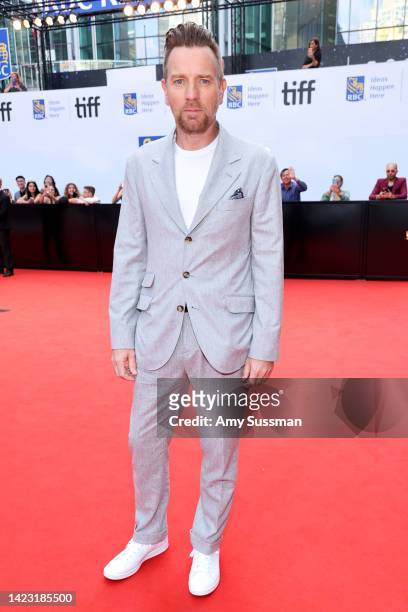 Ewan McGregor attends the "Raymond & Ray" Premiere during the 2022 Toronto International Film Festival at Roy Thomson Hall on September 12, 2022 in...
