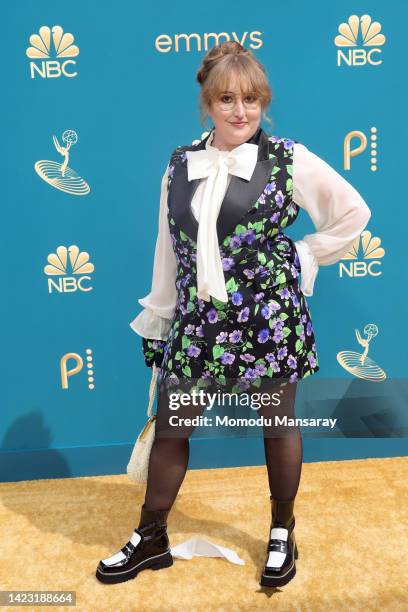 Emily Heller attends the 74th Primetime Emmys at Microsoft Theater on September 12, 2022 in Los Angeles, California.