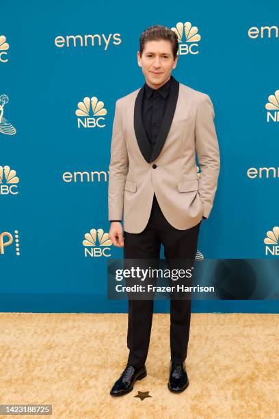 Michael Zegen attends the 74th Primetime Emmys at Microsoft Theater on September 12, 2022 in Los Angeles, California.