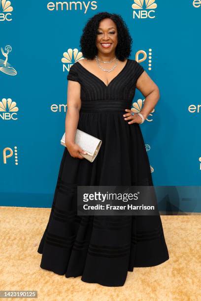 Shonda Rhimes attends the 74th Primetime Emmys at Microsoft Theater on September 12, 2022 in Los Angeles, California.
