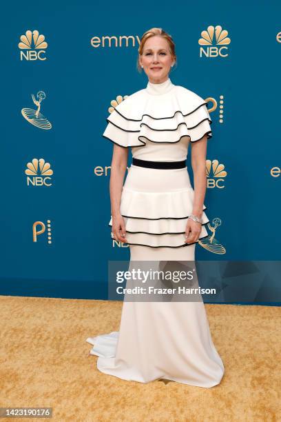 Laura Linney attends the 74th Primetime Emmys at Microsoft Theater on September 12, 2022 in Los Angeles, California.