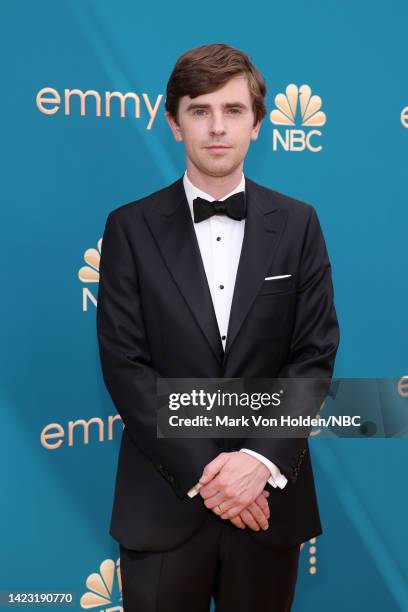 74th ANNUAL PRIMETIME EMMY AWARDS -- Pictured: Freddie Highmore arrives to the 74th Annual Primetime Emmy Awards held at the Microsoft Theater on...