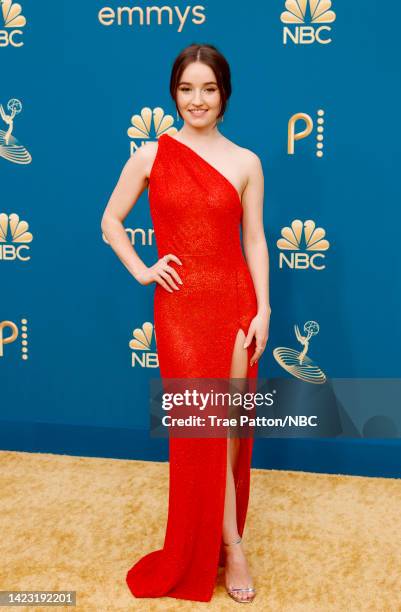 74th ANNUAL PRIMETIME EMMY AWARDS -- Pictured: Kaitlyn Dever arrives to the 74th Annual Primetime Emmy Awards held at the Microsoft Theater on...