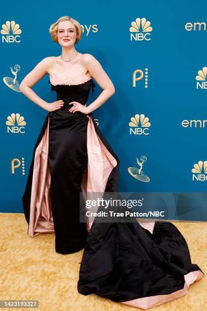 74th ANNUAL PRIMETIME EMMY AWARDS -- Pictured: Elle Fanning arrives to the 74th Annual Primetime Emmy Awards held at the Microsoft Theater on...