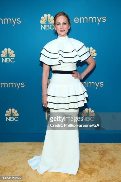 Laura Linney attends the 74th Primetime Emmys at Microsoft Theater on September 12, 2022 in Los Angeles, California.