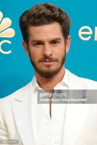 74th ANNUAL PRIMETIME EMMY AWARDS -- Pictured: Andrew Garfield arrives to the 74th Annual Primetime Emmy Awards held at the Microsoft Theater on...