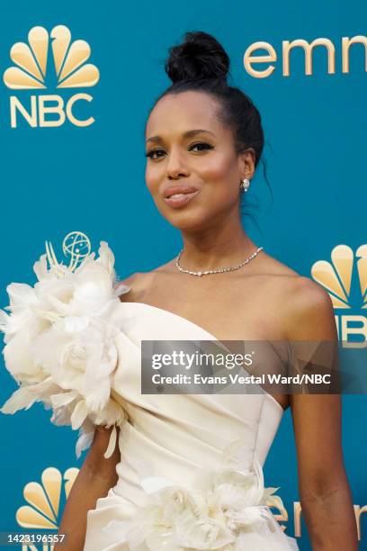 74th ANNUAL PRIMETIME EMMY AWARDS -- Pictured: Kerry Washington arrives to the 74th Annual Primetime Emmy Awards held at the Microsoft Theater on...