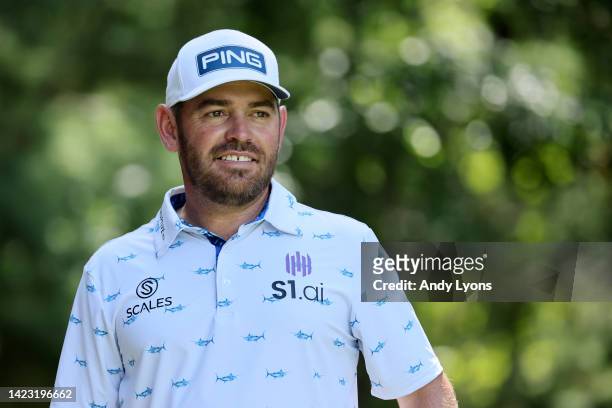 Louis Oosthuizen during Day Three of the LIV Golf Invitational - Boston at The Oaks golf course at The International on September 04, 2022 in Bolton,...