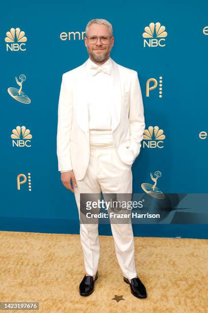 Seth Rogen attends the 74th Primetime Emmys at Microsoft Theater on September 12, 2022 in Los Angeles, California.