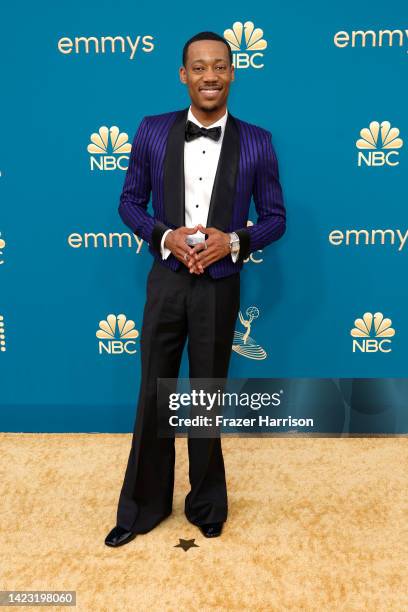 Tyler James Williams attends the 74th Primetime Emmys at Microsoft Theater on September 12, 2022 in Los Angeles, California.