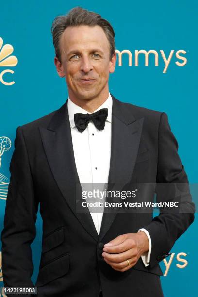 74th ANNUAL PRIMETIME EMMY AWARDS -- Pictured: Seth Meyers arrives to the 74th Annual Primetime Emmy Awards held at the Microsoft Theater on...