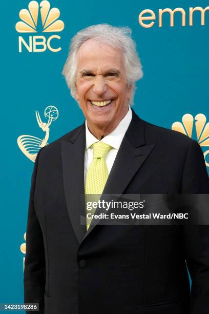 74th ANNUAL PRIMETIME EMMY AWARDS -- Pictured: Henry Winkler arrives to the 74th Annual Primetime Emmy Awards held at the Microsoft Theater on...