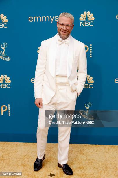 74th ANNUAL PRIMETIME EMMY AWARDS -- Pictured: Seth Rogen arrives to the 74th Annual Primetime Emmy Awards held at the Microsoft Theater on September...