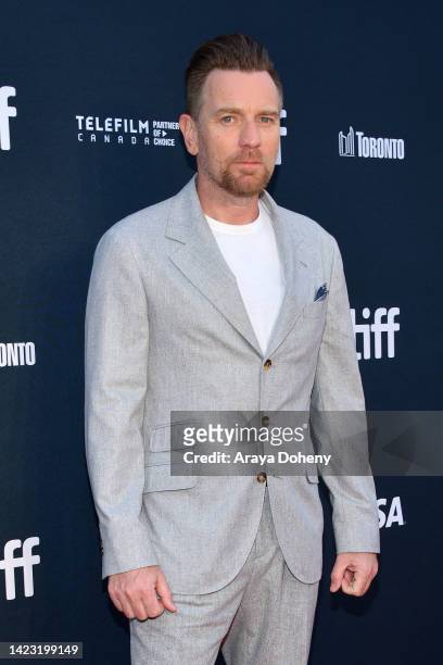 Ewan McGregor attends the "Raymond & Ray" Premiere during the 2022 Toronto International Film Festival at Roy Thomson Hall on September 12, 2022 in...