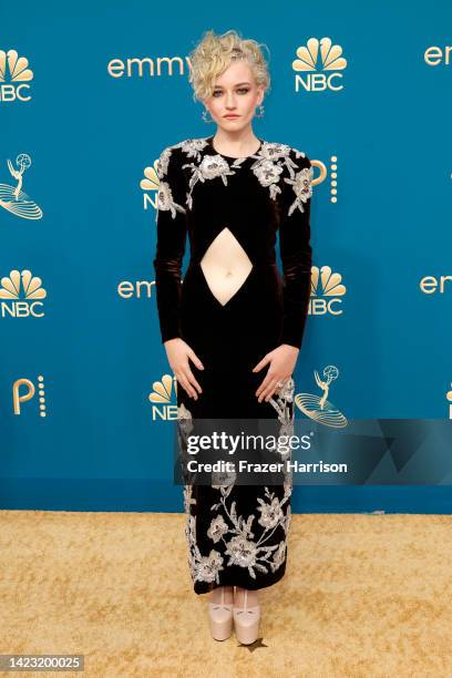 Julia Garner attends the 74th Primetime Emmys at Microsoft Theater on September 12, 2022 in Los Angeles, California.