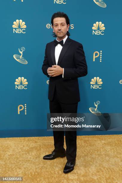 Diego Luna attends the 74th Primetime Emmys at Microsoft Theater on September 12, 2022 in Los Angeles, California.