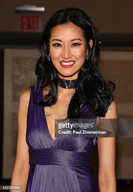 Kelly Choi attends the 55th Annual New York Emmy Awards gala at the Marriott Marquis Times Square on April 1, 2012 in New York City.