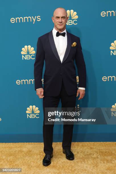 Christopher Meloni attends the 74th Primetime Emmys at Microsoft Theater on September 12, 2022 in Los Angeles, California.