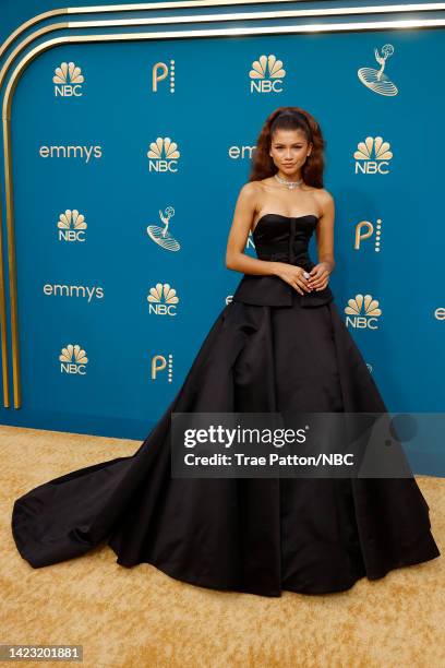 74th ANNUAL PRIMETIME EMMY AWARDS -- Pictured: Zendaya arrives to the 74th Annual Primetime Emmy Awards held at the Microsoft Theater on September...