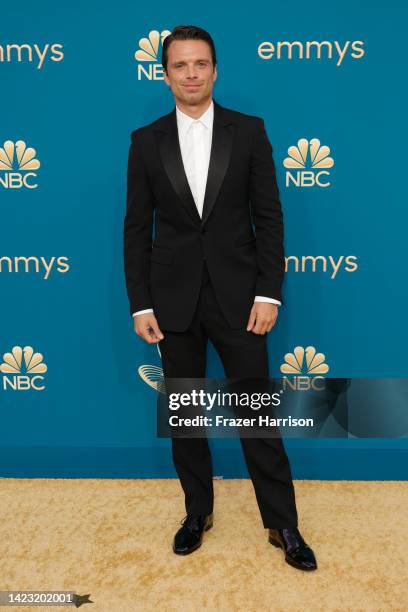 Sebastian Stan attends the 74th Primetime Emmys at Microsoft Theater on September 12, 2022 in Los Angeles, California.