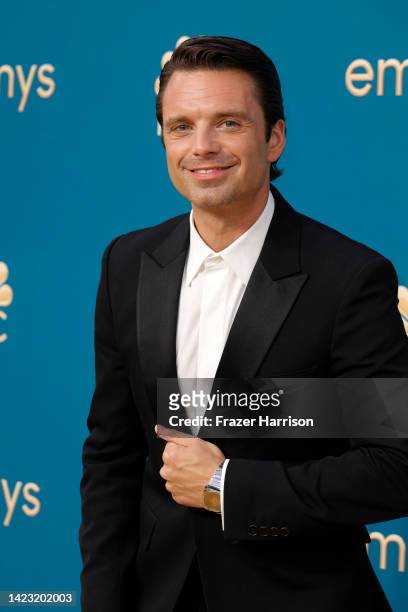 Sebastian Stan attends the 74th Primetime Emmys at Microsoft Theater on September 12, 2022 in Los Angeles, California.