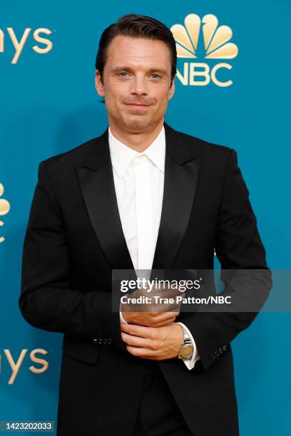 74th ANNUAL PRIMETIME EMMY AWARDS -- Pictured: Sebastian Stan arrives to the 74th Annual Primetime Emmy Awards held at the Microsoft Theater on...