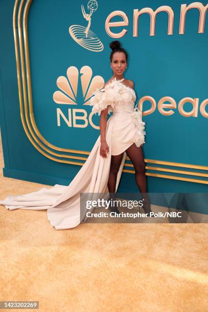 74th ANNUAL PRIMETIME EMMY AWARDS -- Pictured: Kerry Washington arrives to the 74th Annual Primetime Emmy Awards held at the Microsoft Theater on...