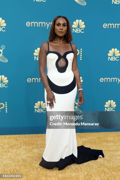 Issa Rae attends the 74th Primetime Emmys at Microsoft Theater on September 12, 2022 in Los Angeles, California.