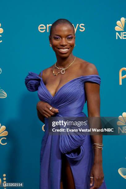 74th ANNUAL PRIMETIME EMMY AWARDS -- Pictured: Sasheer Zamata arrives to the 74th Annual Primetime Emmy Awards held at the Microsoft Theater on...