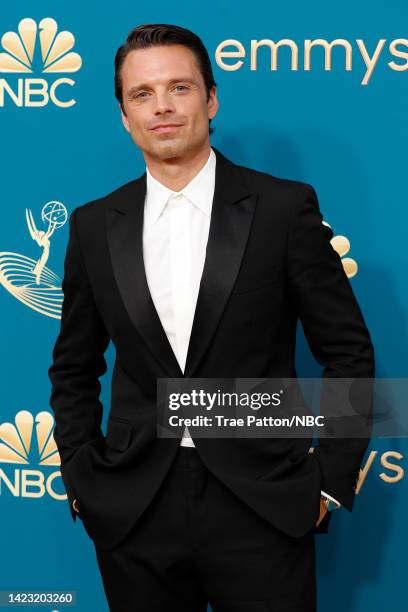 74th ANNUAL PRIMETIME EMMY AWARDS -- Pictured: Sebastian Stan arrives to the 74th Annual Primetime Emmy Awards held at the Microsoft Theater on...