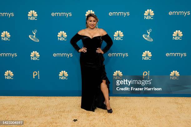Tracie Thoms attends the 74th Primetime Emmys at Microsoft Theater on September 12, 2022 in Los Angeles, California.
