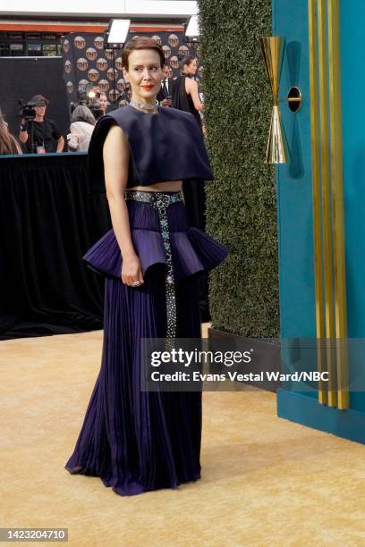 74th ANNUAL PRIMETIME EMMY AWARDS -- Pictured: Sarah Paulson arrives to the 74th Annual Primetime Emmy Awards held at the Microsoft Theater on...